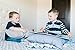 Ella & Max Toddler Pillowcase. Gray. Fits 13x18 & 14x19 Toddler Pillows. Easy to wash & no Ironing. Handmade in USA. Made of Luxury Microfiber Fabric.