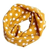 Fashion Multicolor Children Cotton Scarf Kids Winter Warm Neckerchief (Yellow)