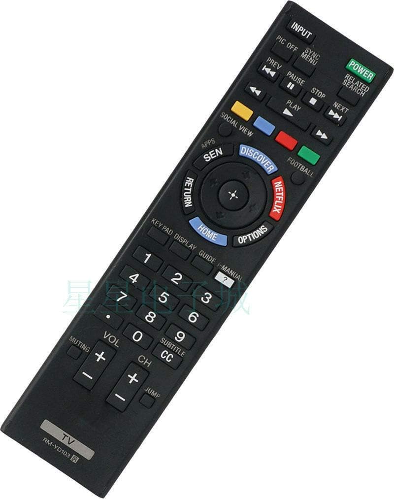 Replacement Remote Control for Sony Bravia TV KDL40HX750