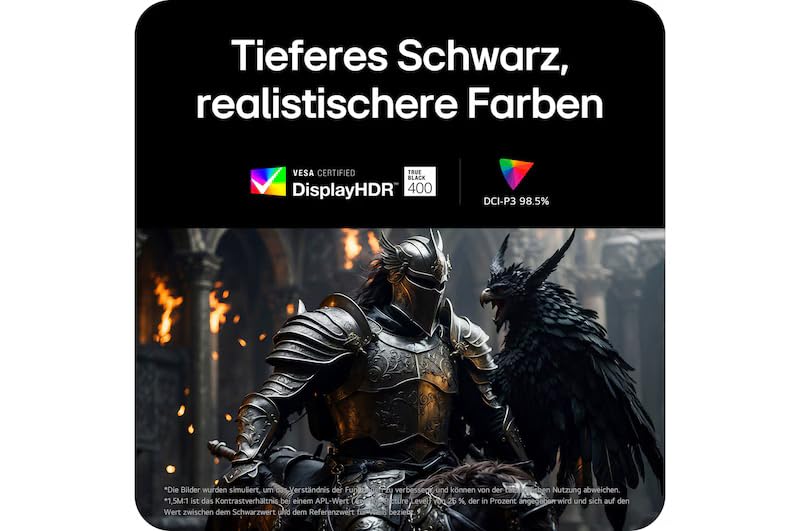 LG Ultragear™ 45GX950A-B.AEU (45 Zoll) 21:9 Curved 800R 5K2K OLED Gaming-Monitor, 165Hz/330Hz, AMD FreeSync™ Premium Pro, DisplayHDR™ True Black 400, 2X HDMI 2.1, Schwarz 7