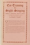 Ear-Training and Sight-Singing, Wedge, George A., 0028727401