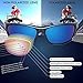 RIVBOS Polarized Sports Sunglasses Driving Glasses Shades for Men Women TR90 Unbreakable Frame for Cycling Baseball RB831