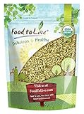Organic Rye Berries by Food to Live (Whole Wheat Grain, Non-GMO, Kosher, Raw, Bulk Seeds, Product of the USA) — 3 Pounds