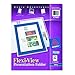 Avery Flexi-View Two Pocket Folders, Holds up to 50 Sheets, 2 Navy Blue Folders (47846)