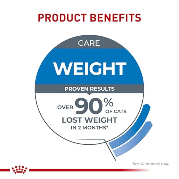 ROYAL CANIN FELINE CARE NUTRITION WEIGHT CARE ADULT DRY CAT FOOD, 3 LB BAG