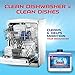 Finish Dual Action Automatic Dishwasher Cleaner, Fights Grease & Limescale, 8.45 Ounce