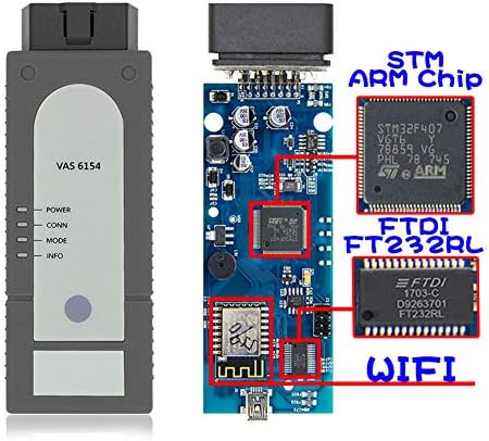 WIFI VAS6154 ODIS 4.4.10 VAG Diagnostic Tool for VW, for AUDI, for SKODA, for SEAT,Bentley,Lamborghini,MAN,Bugatti