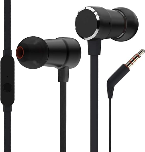 WalkerFit Headphones with Microphone, In Ear Earphones Amazon.co.uk