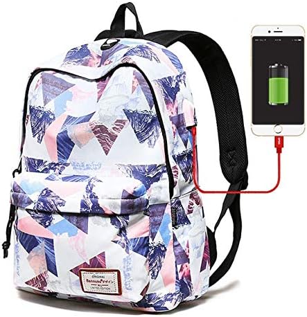 mochilas con cargador para mujer