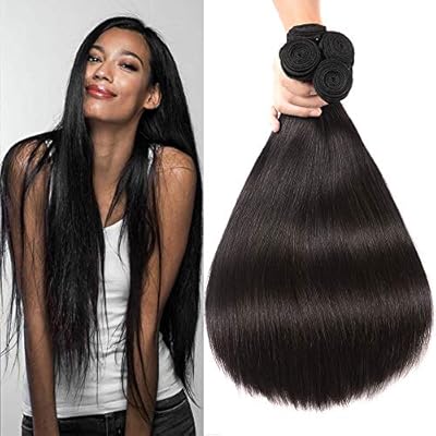 Karbalu Hair 10a Brazilian Virgin Hair Straight 4 Bundles 18 20
