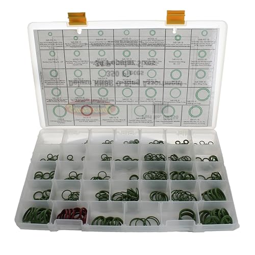 TSI Supercool OR350 Deluxe A/C HNBR O-Ring-Sortiment, 350 Stück