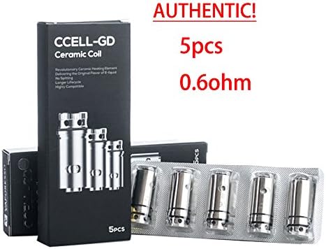 5pcs ĆCĒLL-GD Ḡuardian Ćeramic 0.6 Cǒils For Ṽaporesso Ḡuardian TǞNḰ Ŧarget Mini KĬT
