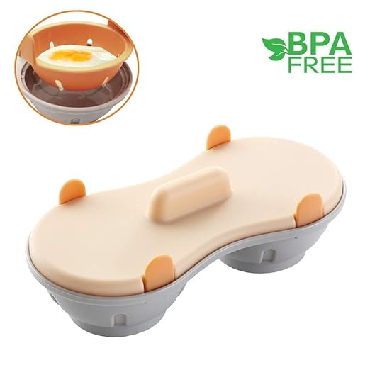 Escalfador de huevos para microondas sin BPA y apto para ...