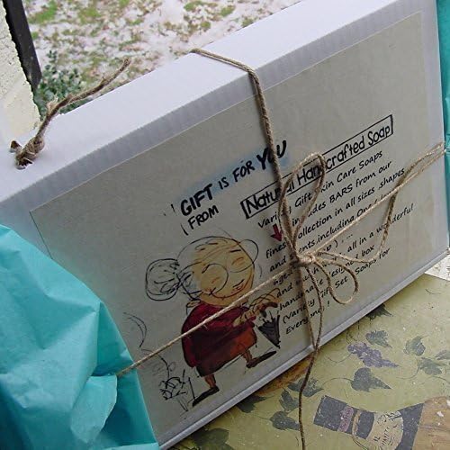 .Artisan Mens Skin Care Soap Gift Set Eleven Handmade Includes A Soap on a Rope - Scented And Un scented All Natural Soap Handmade !