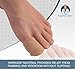 Dr. Frederick's Original Fabric Toe Caps - Toe Separators - 3 Pairs - Size Large