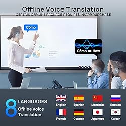 AI Language Translator Earbuds, OWS Real-Time