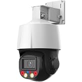 EmpireTech 4MP 1/2.8" CMOS 5X Optical Zoom Wired PTZ Camera with Auto Tracking,Built-in Mic and Speaker for Two-Way Talk,Moti