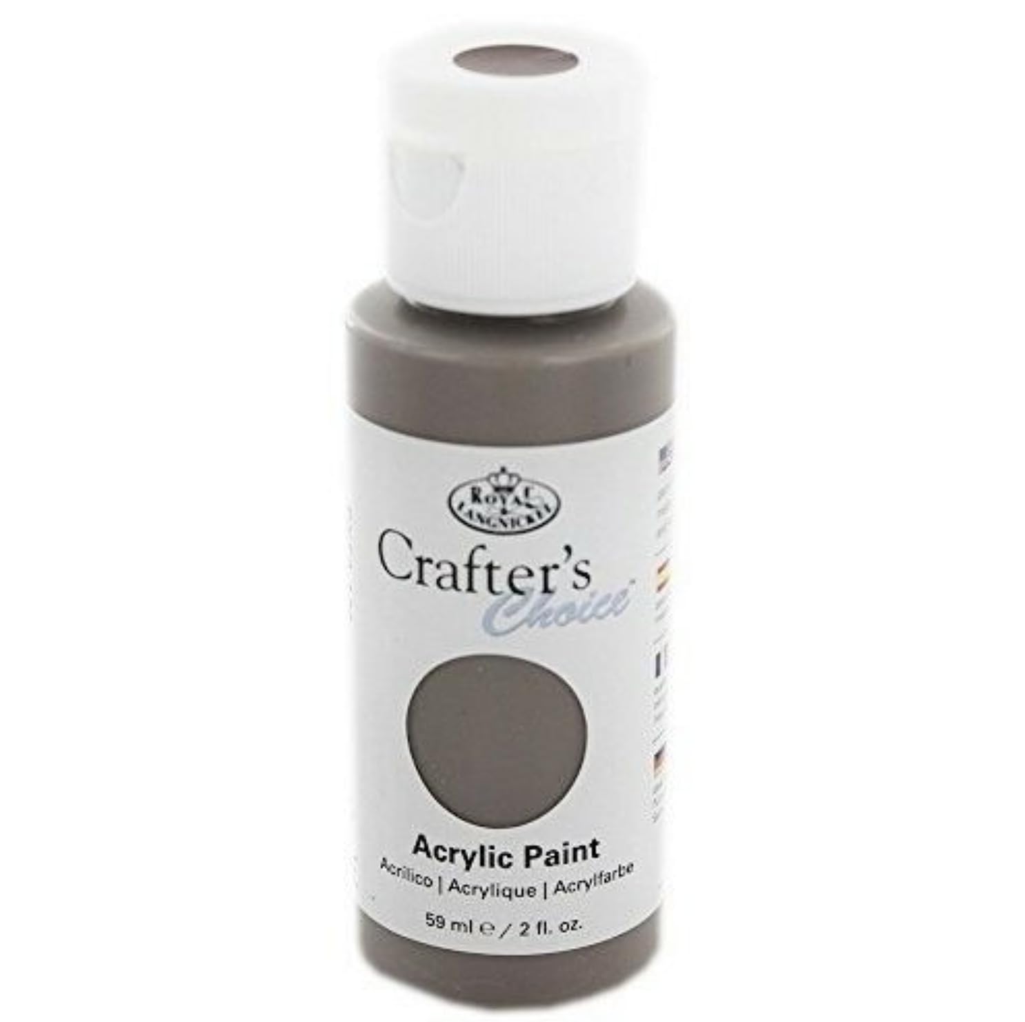 Royal & Langnickel Taupe Acrylic Paint - 59ml — image 1