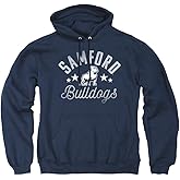 LOGOVISION Samford University Bulldogs Adult Pull-Over Hoodie, Navy, Medium