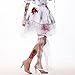 Pawliss Halloween Scary Knife-Thru-Head Headband & 3D Scars Sleeves Set Zombie Costume Accessories for Men Women