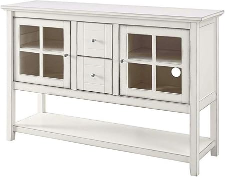 Amazon Com Efd Tall Entertainment Center Cabinets Drawers Shelf
