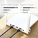 UGREEN Ethernet Cable, Cat 7 10 Gigabit LAN Network RJ45 High Speed Patch Cord Flat Design 10Gbps for 600Mhz/s STP Molded for Switch, Router, Modem, Patch Panel, PC (25ft)