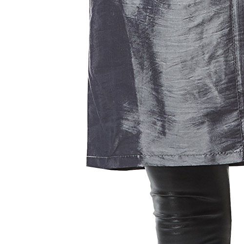 Salon Professional Hairdressing Kimono , Colorfulife® Gradient Color Hair Clothing Haircut Overalls Beauty SPA Wash Hair Treatment Barber Guest Gown Bathrobe Wai Cloth Night-gown A003 (Grey) - Thumbnail 4