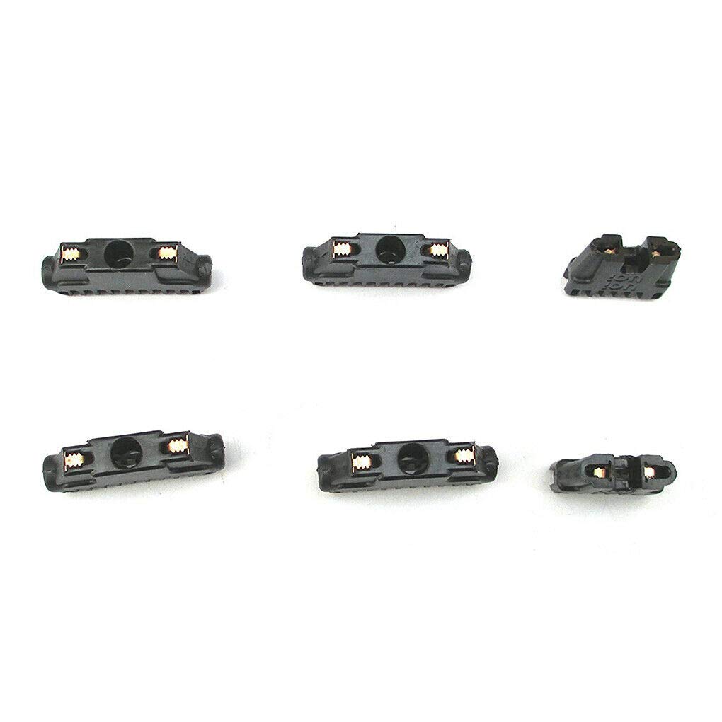 4 Wide &2 Narrow Replacement Thermicon Refill Tip Blades for Nono Hair Removal Epilator 8800 MINI Pro 3 and Pro 5
