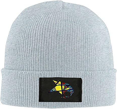 GAH HAT Crow Mens Knitting Skull Hat