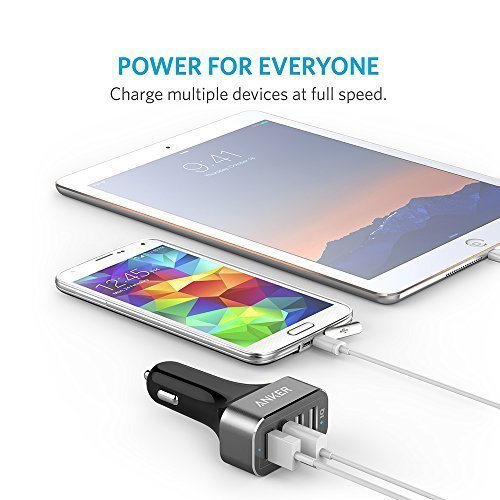Car-Charger-Anker-96A-48W-4-Port-USB-Car-Charger-with-PowerIQ-Technology-for-iPhone-6s-6-6-plus-iPad-Air-2-Samsung-Galaxy-S6-Edge-Plus-Note-Nexus-HTC-Motorola-Nokia-and-More