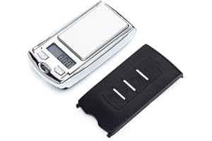 2 Pack 0.01g/200g Mini Car Key LCD Digital Balance Weight Pocket Jewelry Diamond Herb Food Scale Multi-Function Car Key Shape