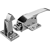 Xnrtop Adjustable Latch Spring Loaded Walk in Freezer Cooler Door Handle Grip
