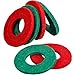 Pangda 6 Pieces Battery Terminal Anti Corrosion Washers Fiber battery post shims Battery Terminal Protector battery corrosion cleaner (3 Red and 3 Green)