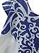 futurino Women's Tribal Elephant Print Short Sleeve Tops Casual Tee (S, Blue)