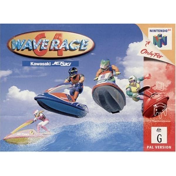Nintendo Switch Jet Ski Nintendo 64 Game Nintendo 64 Wave Race Cheap