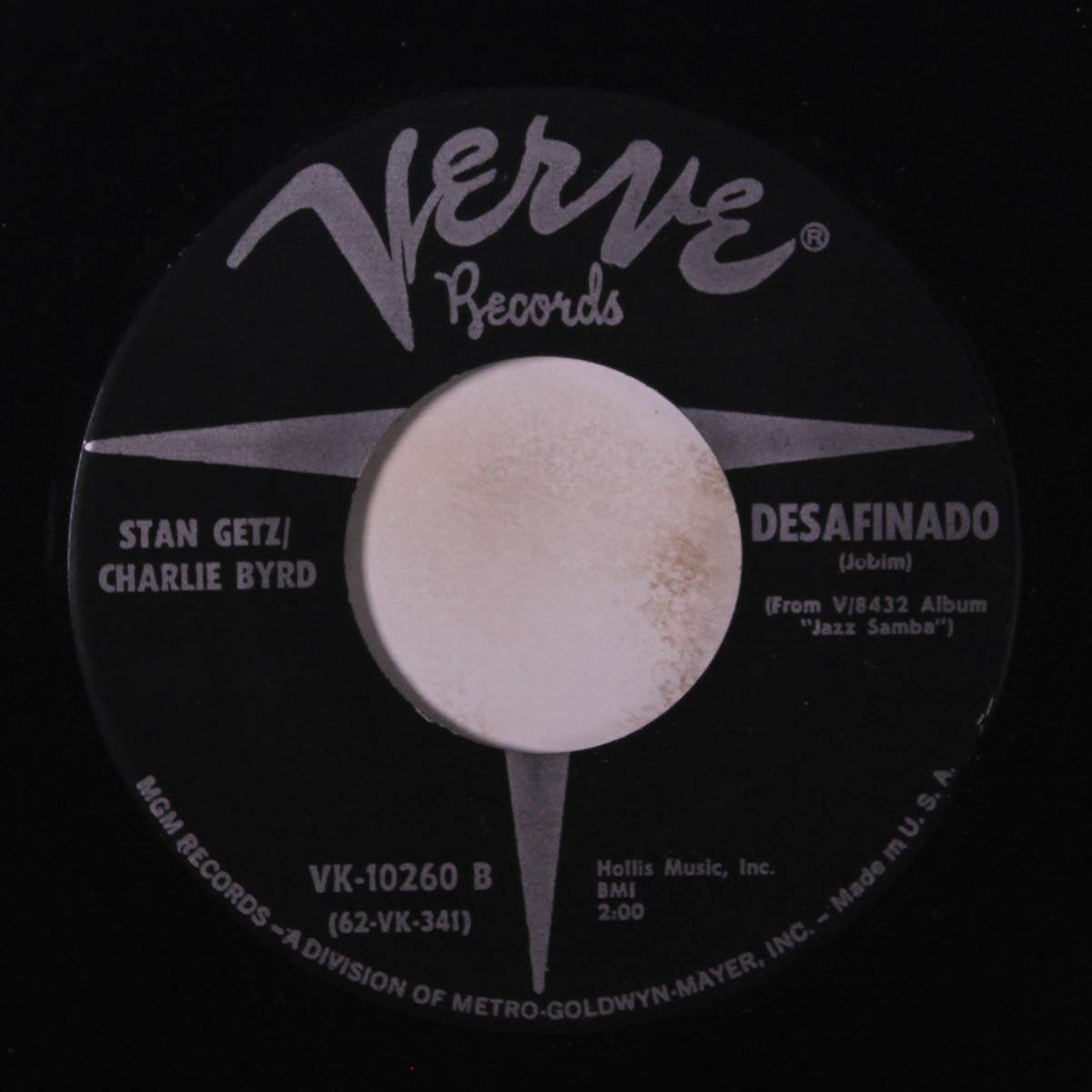 Stan Getz / Charlie Byrd desafinado 45 rpm single Music