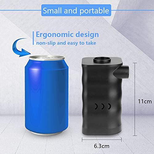 Zacro Portable Electric Air Pump with 6000mAh Battery for Quickly