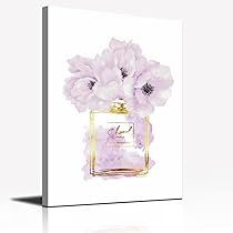 Oliver Gal 水彩画 フラワーアート Amazon.com: Oliver Gal 'Dripping Roses and Chanel' The