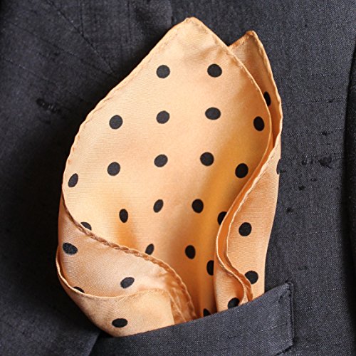 Royal-Silk-Polka-Dot-Pocket-Square-17-Handkerchief-12mm-Silk-Twill
