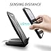 Fast Wireless Charger, Mumba 10W Fast Wireless Charging Stand for Samsung Note9 S9 S9 Plus Note 8 S8 S8 Plus S7 S7 EdgeNote 5 S6 Edge Plus, Standard Charge for iPhone X/8/8 Plus (No Adapter)