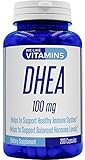 DHEA 100mg 200 capsules - Best Value 200 Day Supply of DHEA Capsules