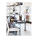 Ikea BJURSTA drop-leaf table, 35 3/8x19 5/8