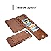 Leather Wallet Iphone Case Mens/Womens Wallet Phone 6/6s case, Credit Card Wallet cases or Cash Purse(iphone 6/6s case 4.7 inches)