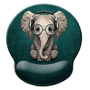 NNAKAPAKA Anti-Rutsch-Mauspad Gummi Quadratisches Mousepad Desktop-Notebook Computer-Mausmatte zum Arbeiten und Spielen…