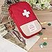 Quanna Durable Outdoor Camping Home Survival Portable Striking Cross Symbol First Aid Kit Bag Case Easy-Carrying Convenient Handlethumb 4