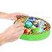 The EggMazing Basket Easter Egg Decorator Kit - Arts and Crafts Set - Includes Egg Decorating Spinner and 8 Colorful Quick Drying Non Toxic Markers