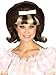 Rubies Women's 1960s Princess Costume Wig, Brown/Blond, One Size for Themed Parties and Halloween