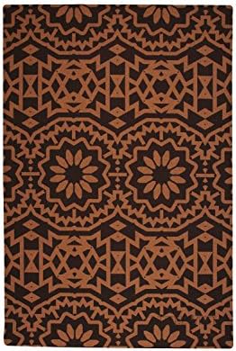 TRIBE WEST Baby Playmat. Large Non-Toxic Easy Clean Activity Floor Mat for Crawling Babies, Toddlers, Boy or Girl,100% Natural Cork and Rubber, Durable, Sale Supports Global Artisans (Bohemian)
