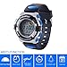 Hiwatch Kids Watch Boy Girls Digital Sport Waterproof Wrist Watches with Alarm Stopwatch Blue