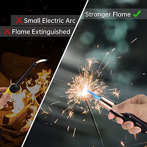 Lighter Butane Lighter Torch Lighter Double Flame Lighter for Candle